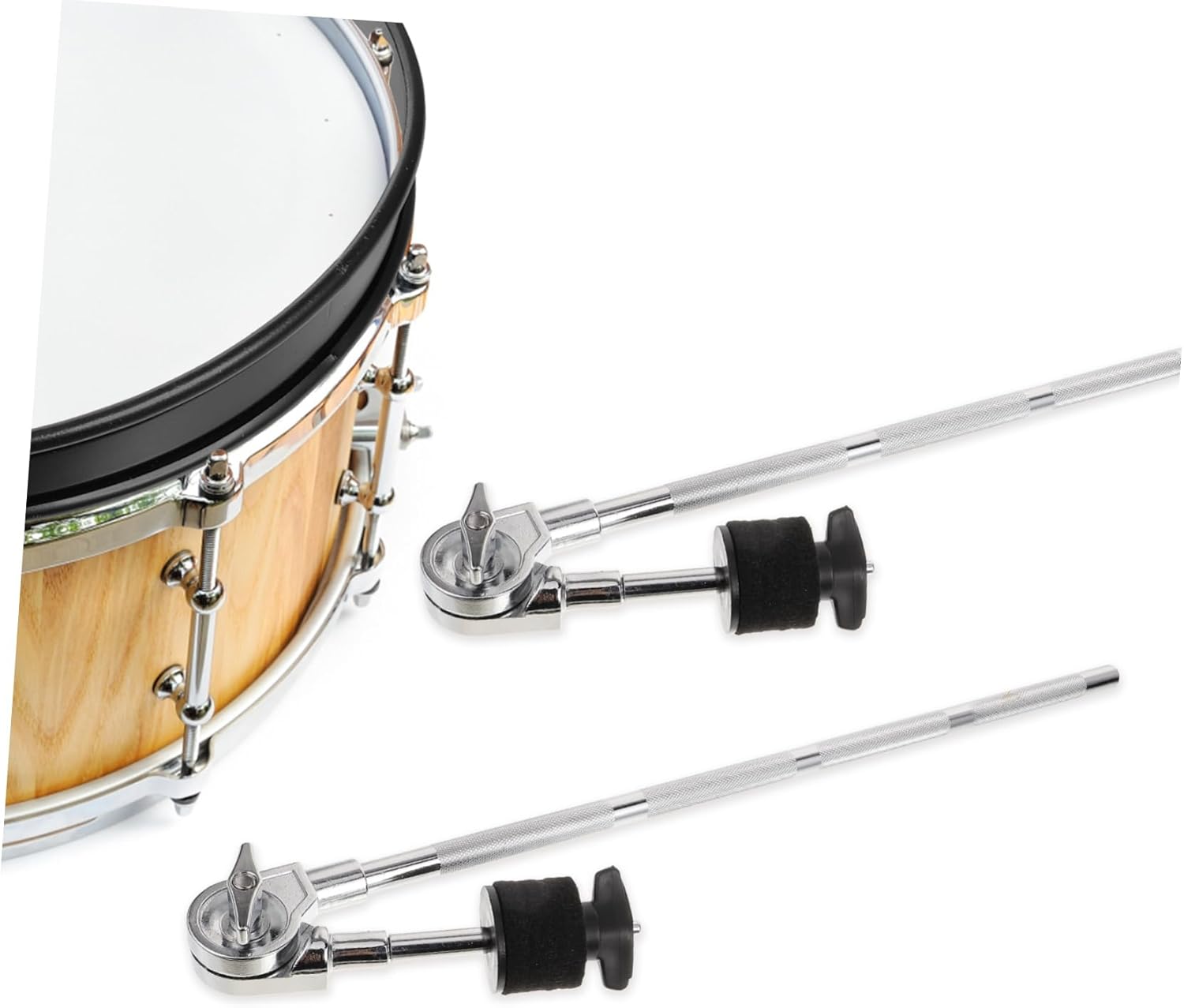 BESPORTBLE Drum Set Clamp Cymbal Arm Extension Clip Durable Drum Mounting Arm with Resistance for Stable Performance Percussion Setup