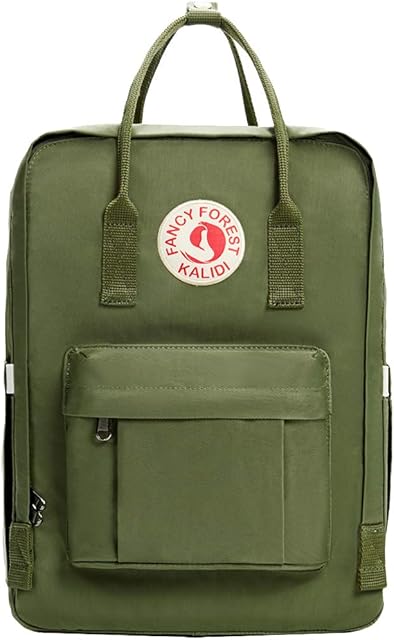 KALIDI Unisex Lightweight Backpack School Bag Water-resistant Casual Rucksack fits 15 inch Laptop for Boys Girls Men and Women