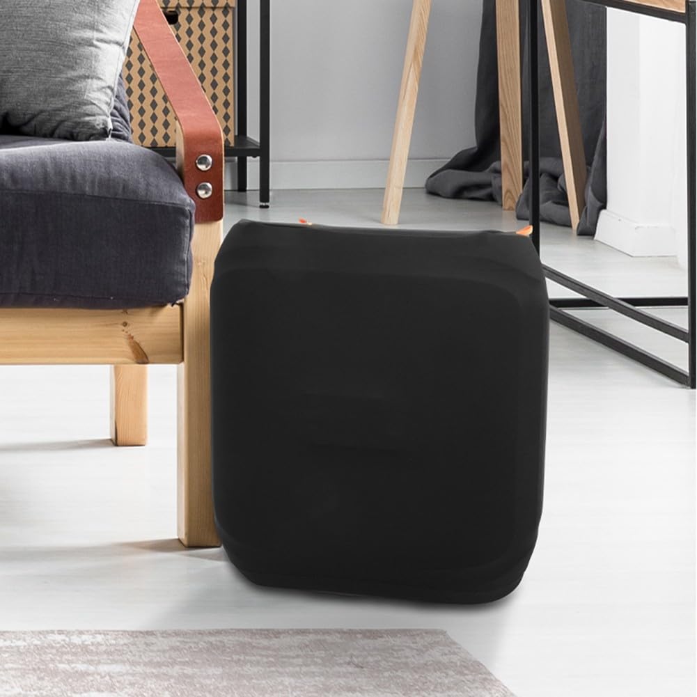Housse anti-poussière pour enceinte JBL PartyBox Encore 2, étui de protection en nylon extensible avec bande inférieure élastique et crochets d'accès, noir