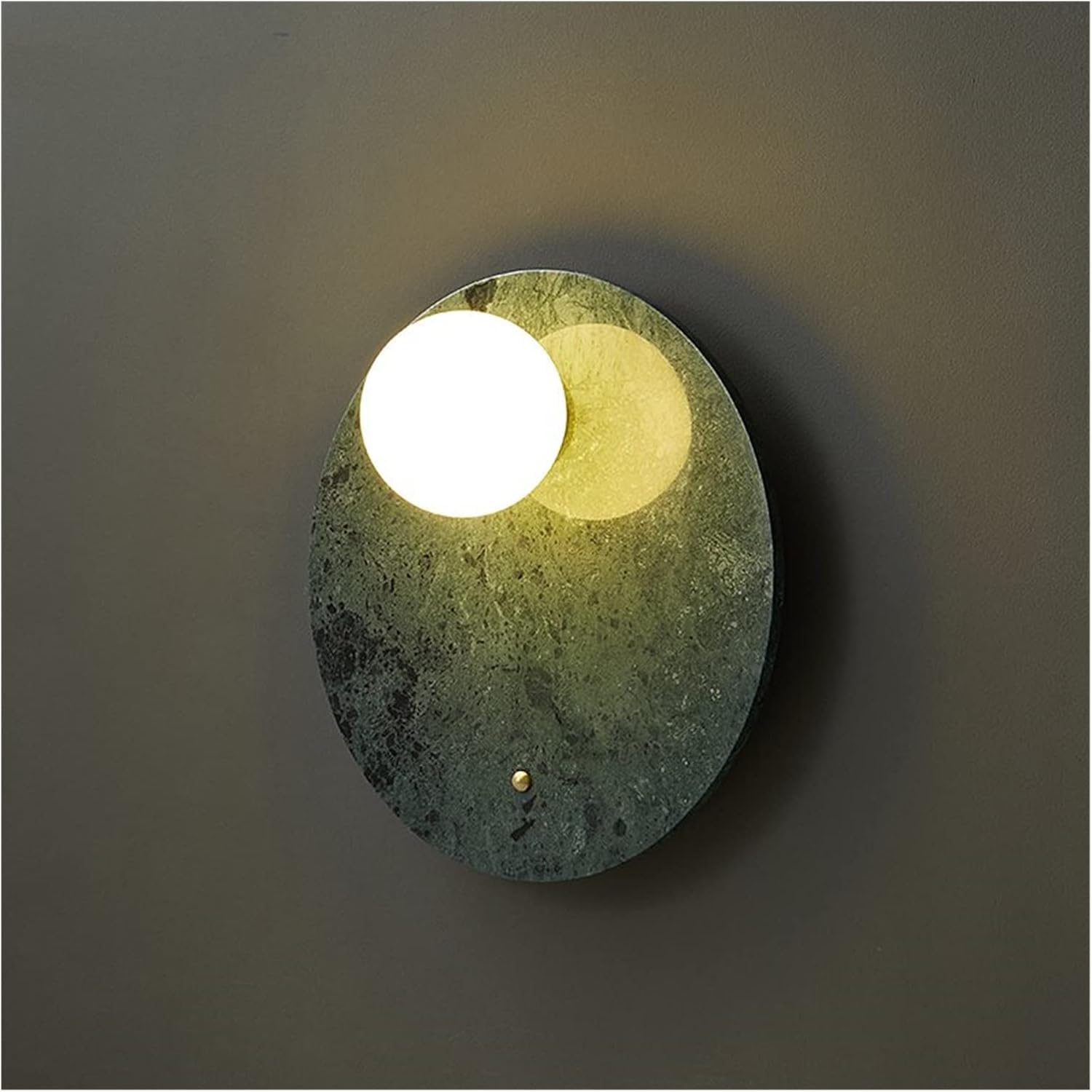 HXYSXHJUO Postmodern Marble Wall Lamp Indoor LED - Sconce Light Decor Bedside Compatible with Bedroom Study Room Dining Room, Pendant