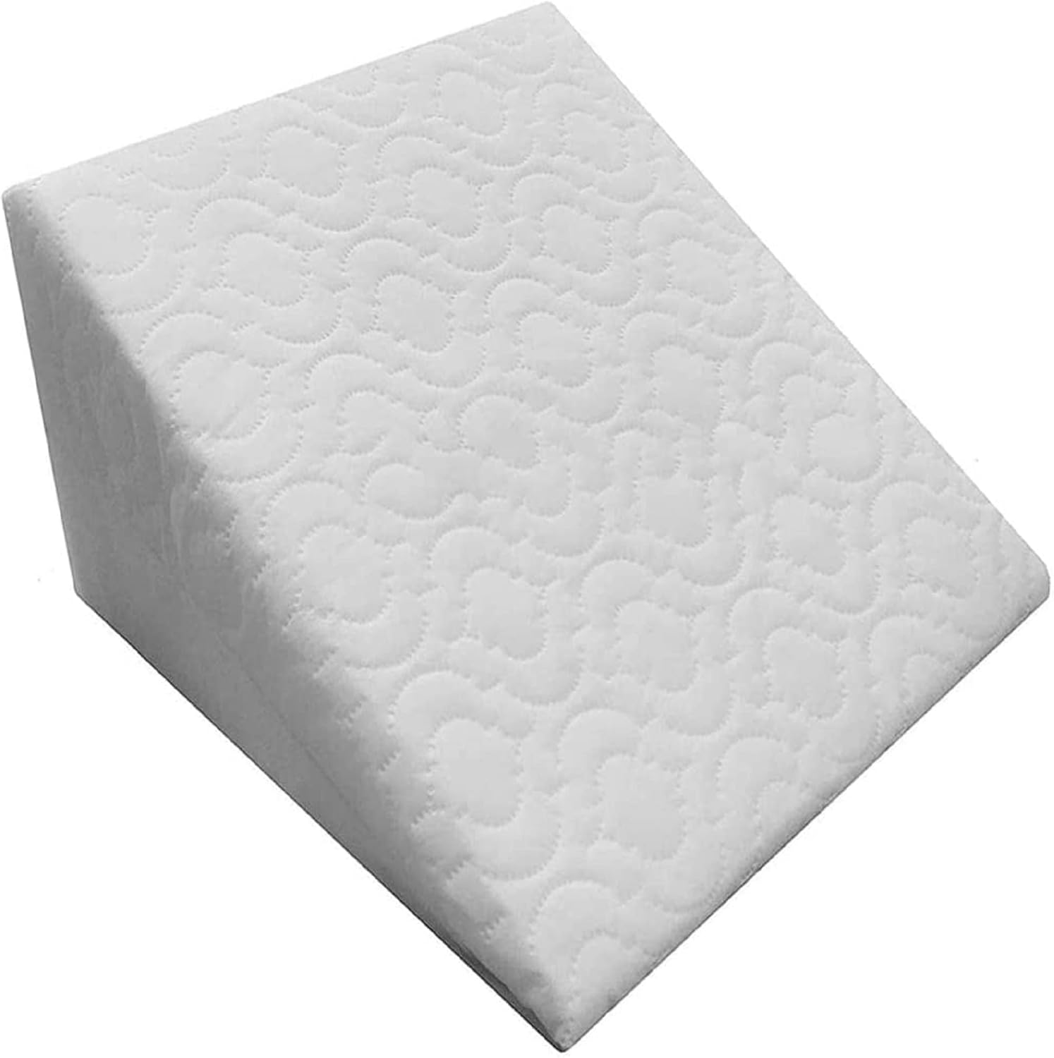 Sleep&Snuggle Wedge Pillow for Back Support Memory Foam MultiPurpose