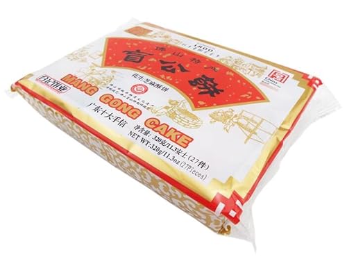 Miniatura 4 de Especialidad de Gongdong He Ji Mang Gong Cake Pastel de maní y sésamo (640 g22.6 oz)