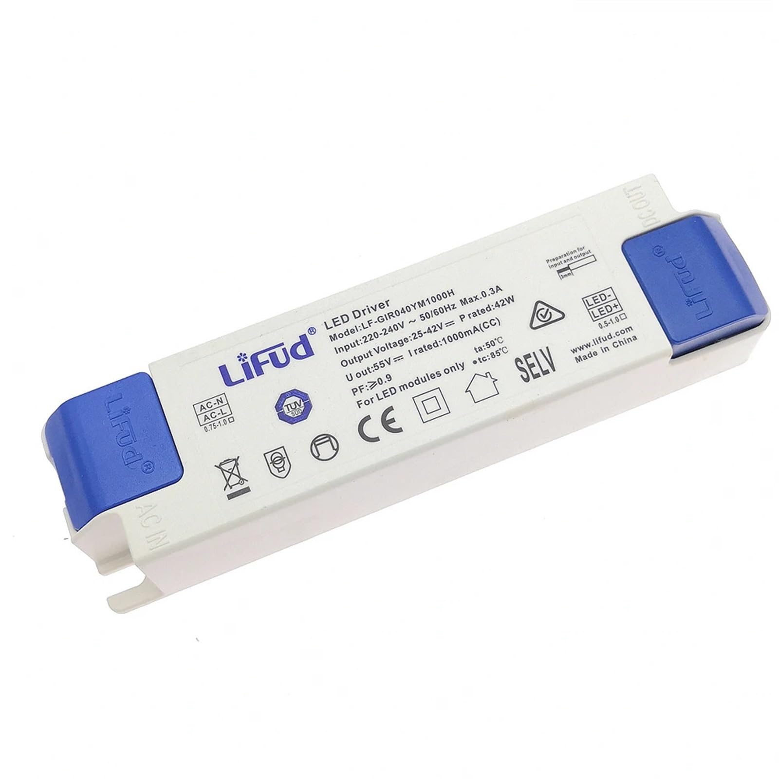 Transformateur for luminaire LED 42W pour réparer un panneau clignotant