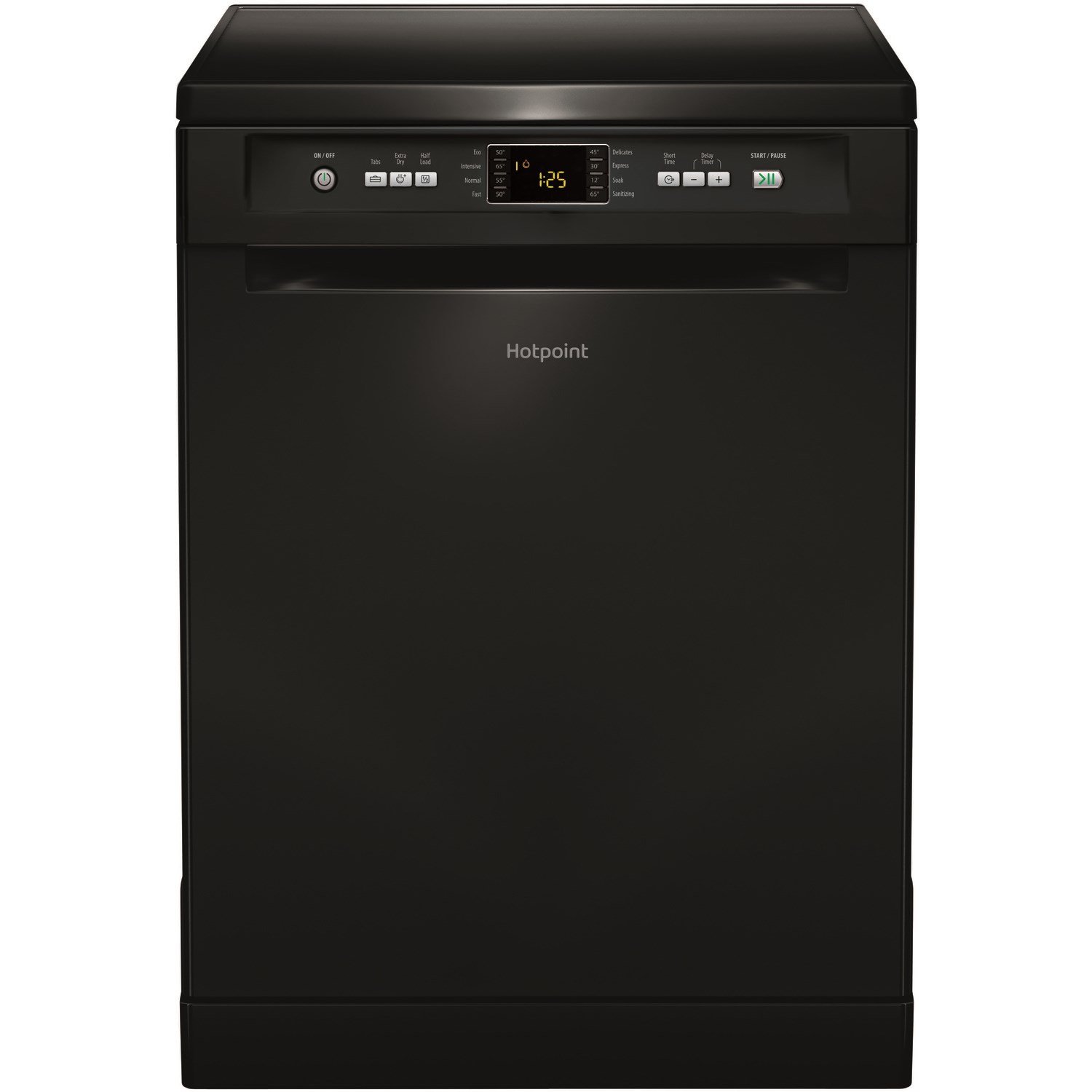 Hotpoint FDFEX11011K Freestanding A+ Rated Dishwasher - Black [Energy Class A+]