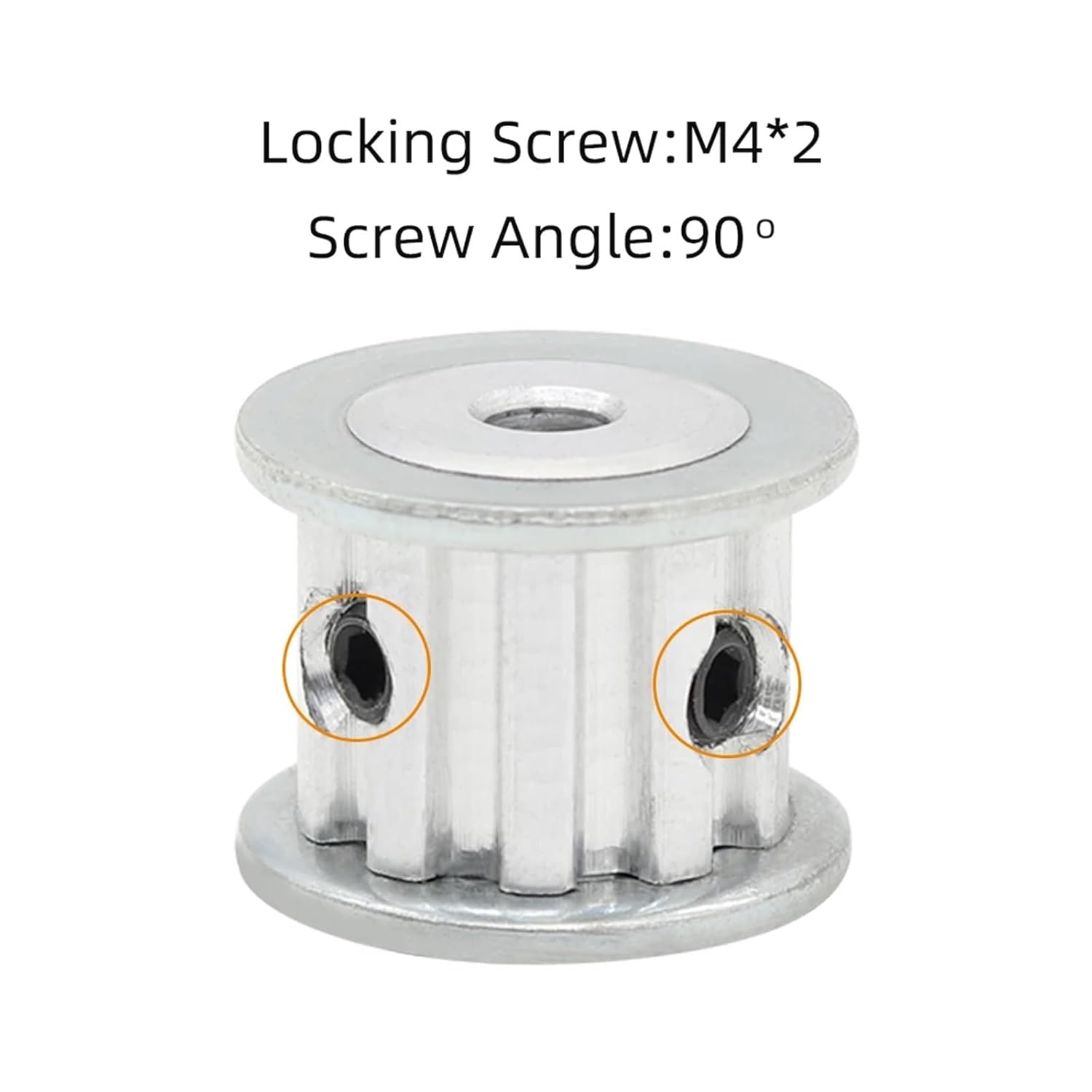 XL12T Timing Pulley/Side Flat Pitch 5.08 Mm Aluminum Alloy Bore 4-10mm Width 10/15 Belt 3D Printer Parts(5 mm,2 Pieces,Belt width10 mm)