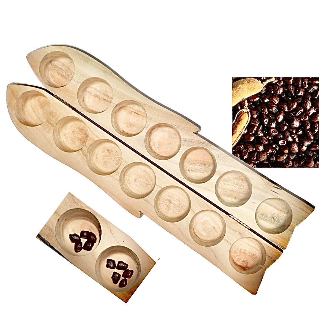 See full amazon price history chart for Mahiyash Handmade 14 Pits Fish Type Wooden Pallanguli | Mancala Wooden Board Game | Vamana Guntalu | Pachikalu Pasa | Ali Guli Mane with 70 Tamarind Seeds for Kids Wooden Gaming Mahiyash Handmade 14 Pits Fish Type Wooden Pallanguli | Mancala Wooden Board Game | Vamana Guntalu | Pachikalu Pasa | Ali Guli Mane with 70 Tamarind Seeds for Kids Wooden Gaming (B0CVXSW6TN) Amazon Price History, Amazon Price Tracker