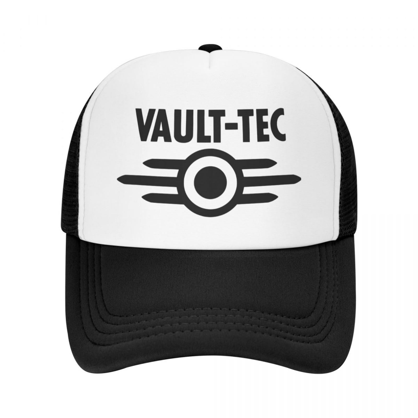 Baseball Cap Snapback Sun Hat Personalized Vault tech Logo Baseball Cap Men and Women Adjustable Video Game Truck Driver hat Streetwear Hip hop Birthday Gift