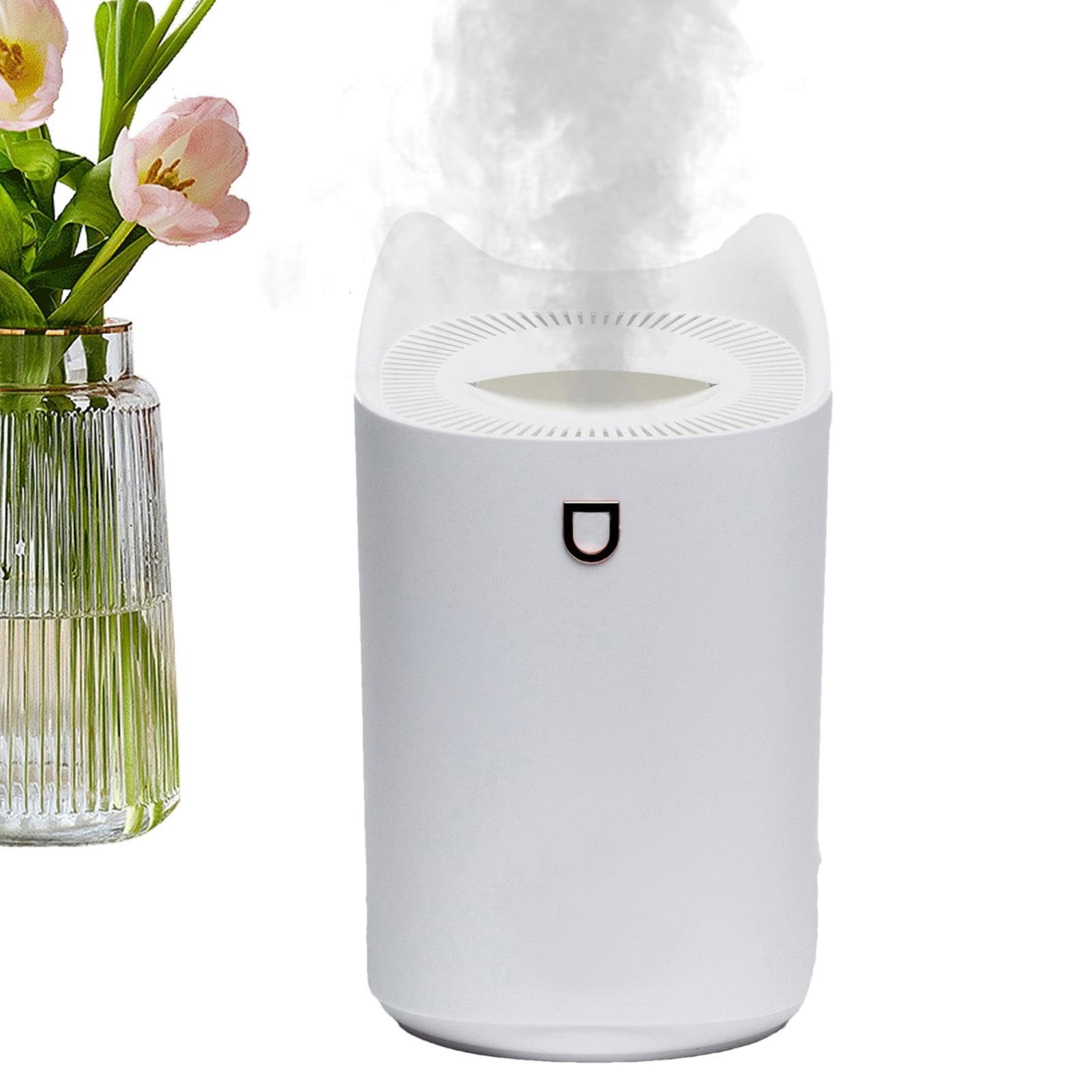 Humidificateur à brume 3 L avec 2 buses pour bureau et voyage silencieux