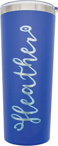 Vaso personalizado grabado con láser de 22 onzas – Vaso grabado con láser con pajilla, estetoscopio, RN, regalo de enfermera, regalo de médico,