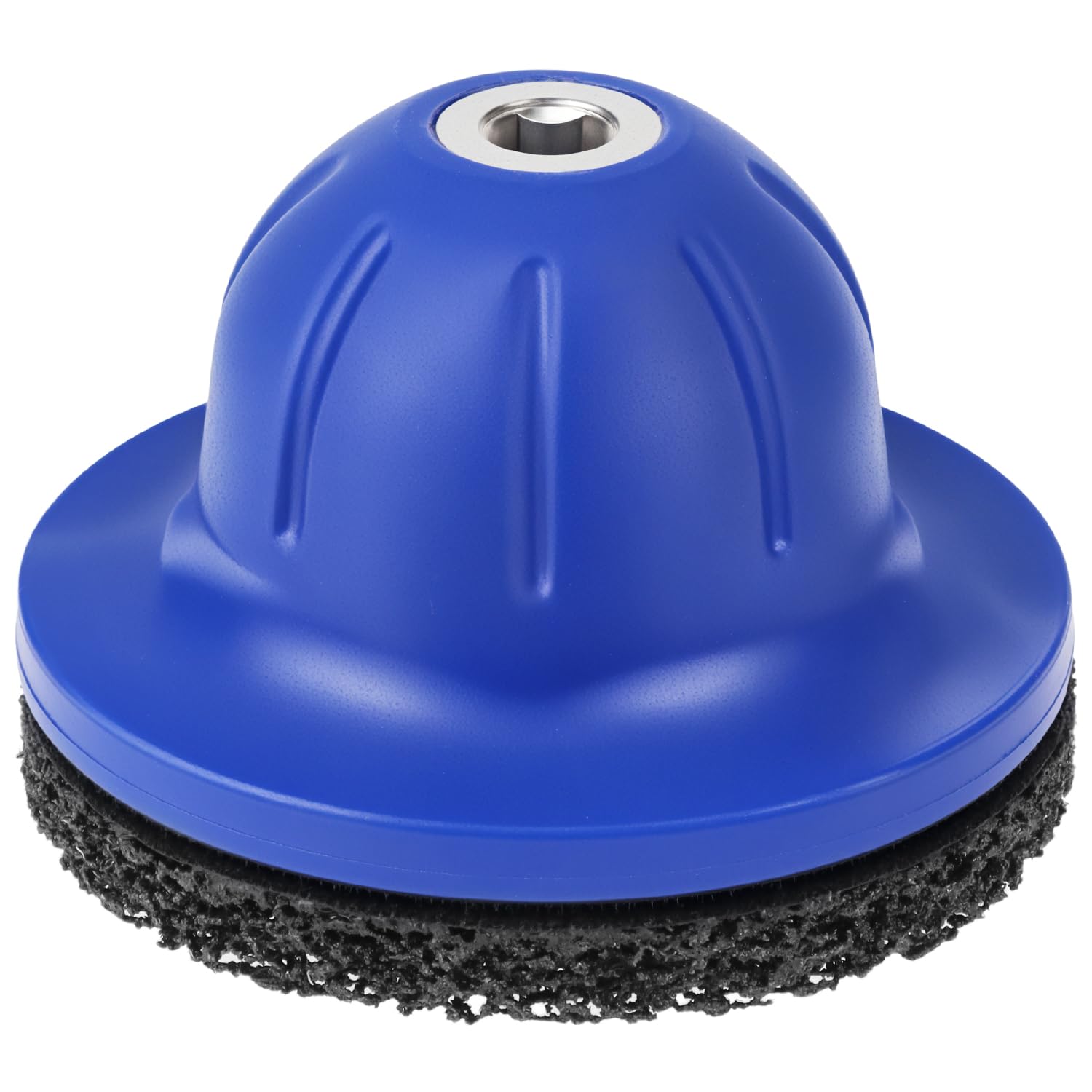 QWORK® Amoladora de Cubos de Rueda para Autos con Disco abrasivo de Repuesto, Ø90-150 mm – Compatible con Llave de Impacto y Taladro inalámbrico