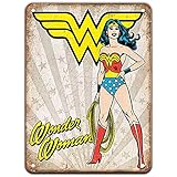 Para tu mayor diversión, esta placa decorativa es de Wonder Woman, una de las