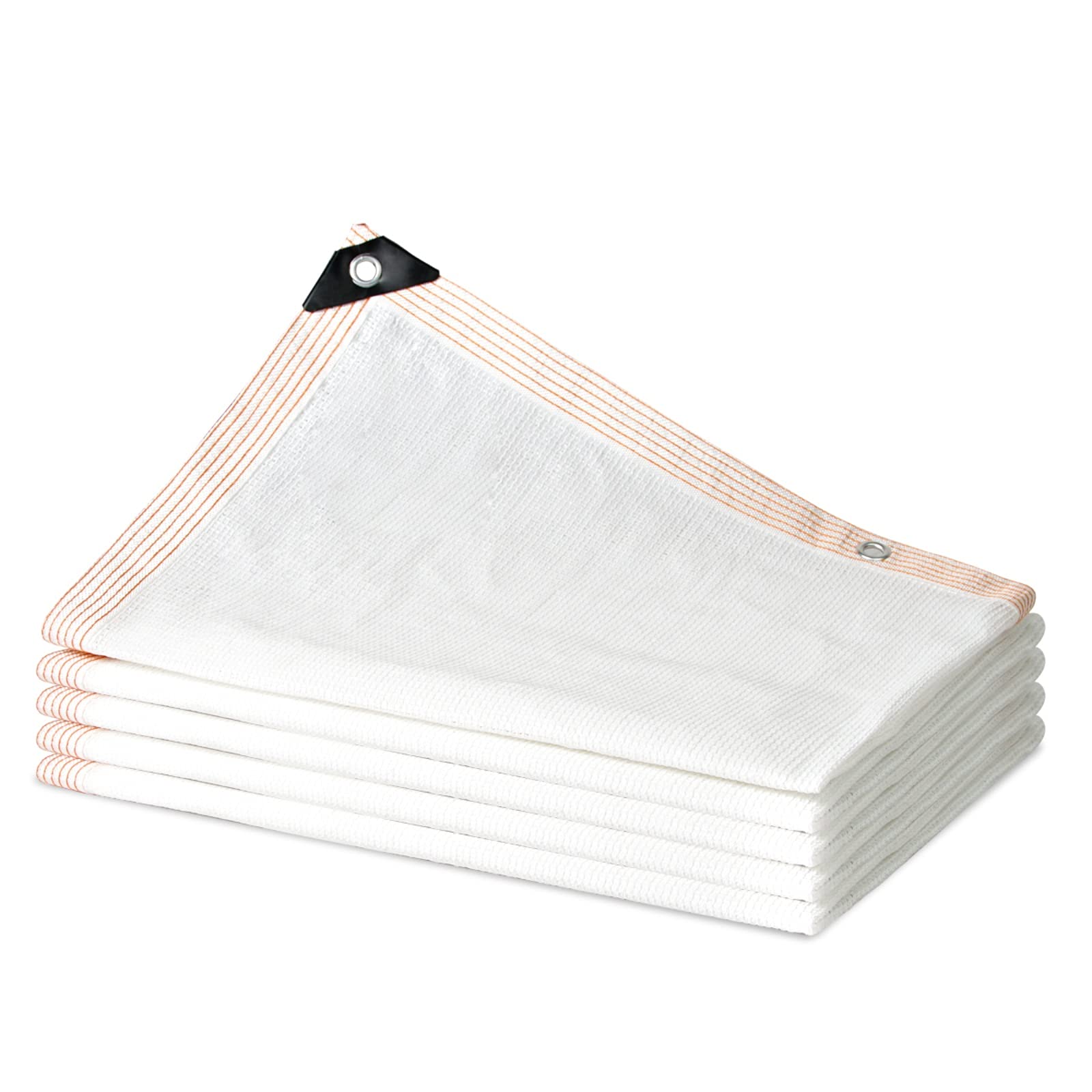 Malla de sombreado 70% blanca de 3x6m, cubierta transpirable para invernadero 1