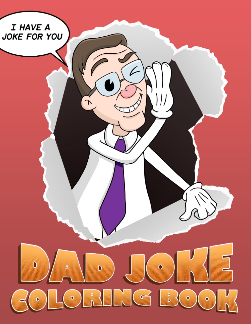 The Dad Joke Coloring Book