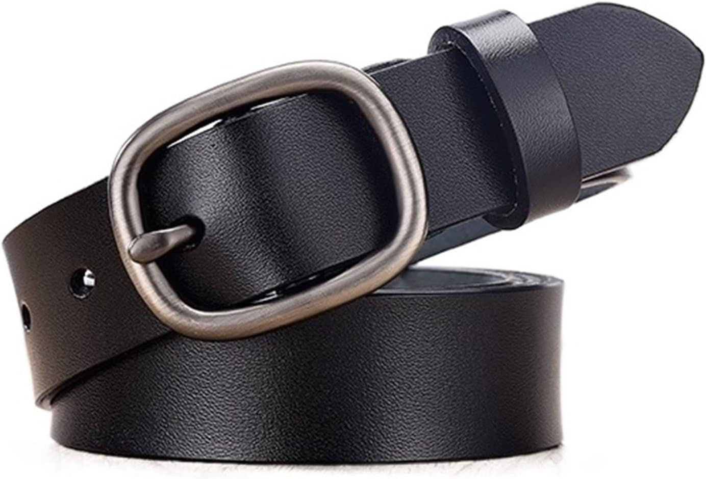 Peruzzl ‼️イタリア製 レディース 黒 クリスタルガラス付 編み込ベルト