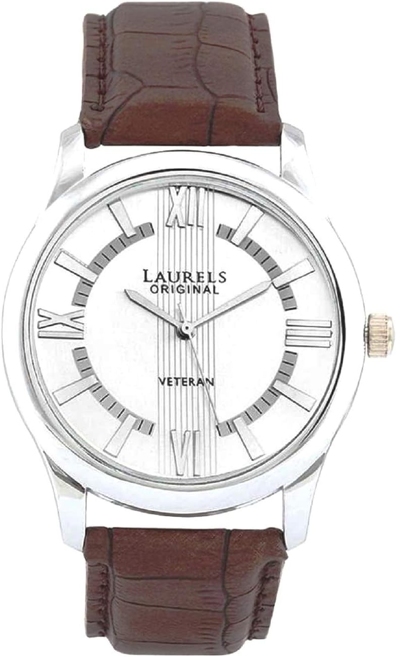LAURELS Veteran Analog Silver Dial Men's Watch - Lo-Vet-201