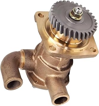 Marine Engine Water Pump Compatible with 4JH3 3JH3E Cooling Compatible with 129670-42513 129670-42500 129670-42501 129670-42510