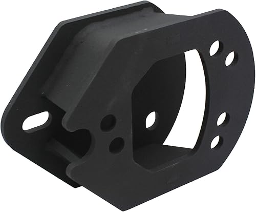 Miniatura 5 de LOSTAR Para 1987-2018 Je-e-p Wrangler JK TJ YJ Hasta 33" Neumáticos Negro Espaciador Portador de Neumáticos de Repuesto 1053