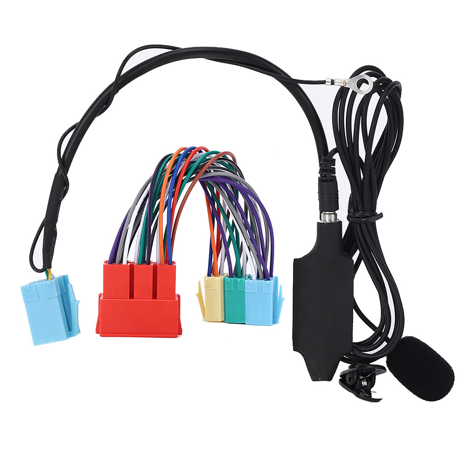 Adaptador de audio AUX, adaptador de audio Bluetooth con altavoz estéreo de coche de repuesto para A2 A3 8L 8P A4 B5 B6 B7 A6