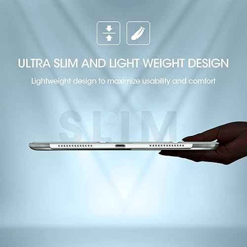 Miniatura 61 de ProCase Funda para iPad de 9ª/8ª/7ª generación de 10.2 pulgadas (versión 2021/2020/2019), funda 10.2 iPad de 9ª/8ª/7ª generación, funda inteligente