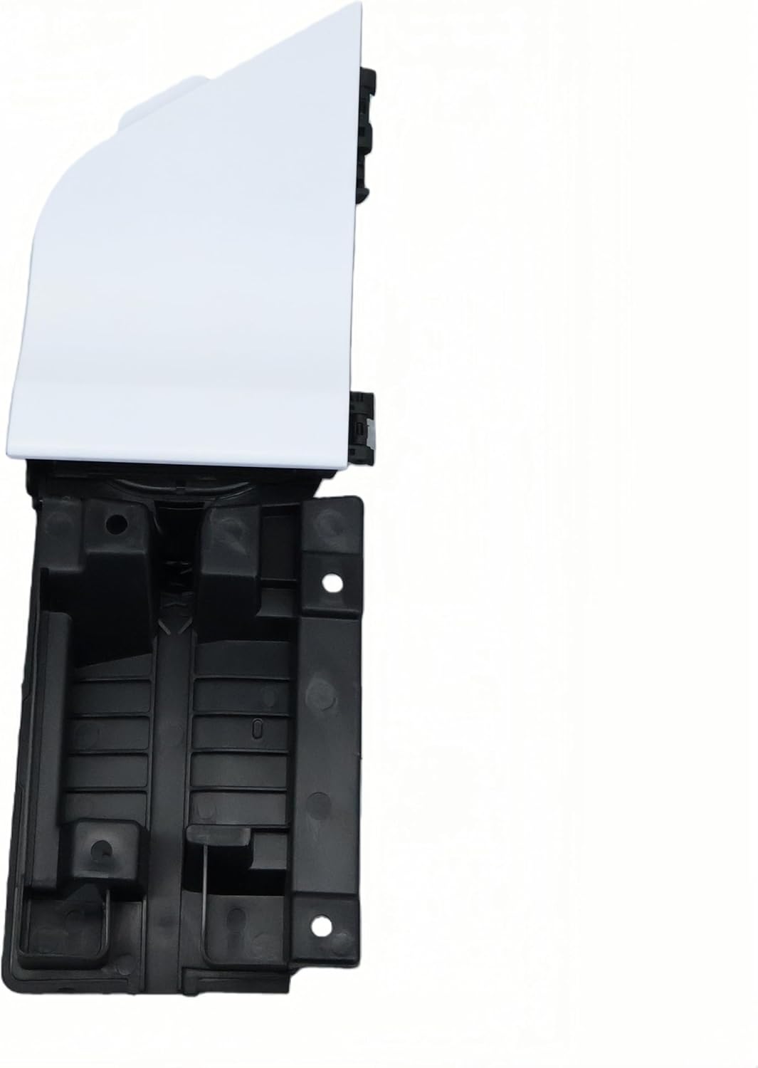 Fuel Filler Door Assembly Compatible with Ford 2015-2023 Transit 150 250 350 350HD 3.5L 3.7L V6, Gas Door Cap, Housing Pocket with White Cover, Replaces CK4Z-5427936-A CK4Z-5427936-F