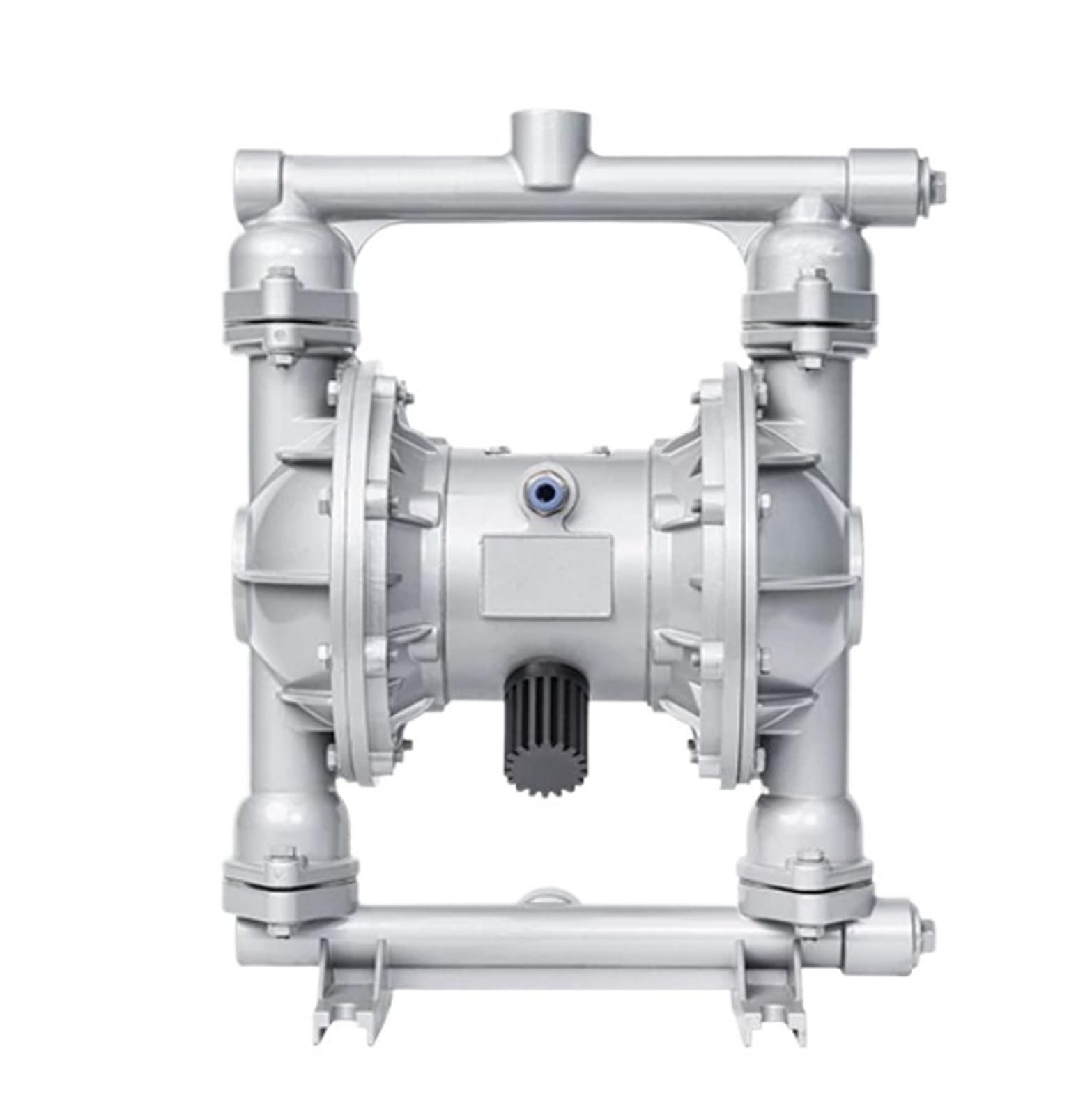 Pneumatic Diaphragm Pump QBY25 Aluminum Alloy + F46 Diaphragm 0–2.m³/h DN25 Internal Thread