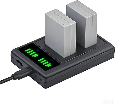 Pickle Power NB-10L Battery 2 Pack and LED Dual Charger for Canon PowerShot G15, G16, G1X, G3X, SX40 HS, SX40HS, SX50 HS, SX60 HS Digital Camera