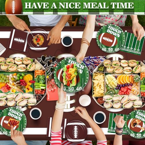 image for Duchong Superbowl Party Decorations 2025, Football Party Supplies Kit 