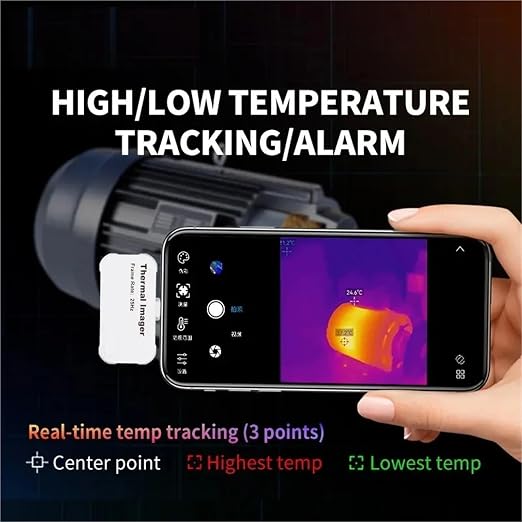 Thermal Camera T3 Thermal Camera TISR 240x240 Resolution Android Mobile 25Hz Imager Photo Video Record Handheld(T3) miniatura 5
