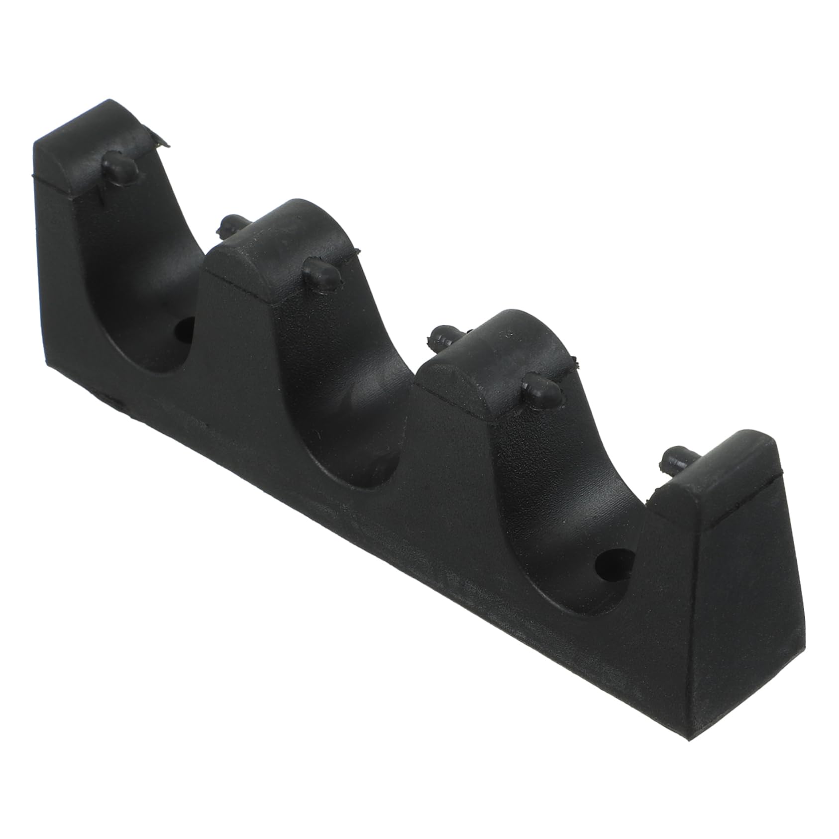 BESPORTBLE Support de Billard Crochet de Piscine pour poteaux Conseils de File d'attente de Pool Support Queue de Billard Etui Queue de Billard Support de Queue décoratif Porte-queues Black