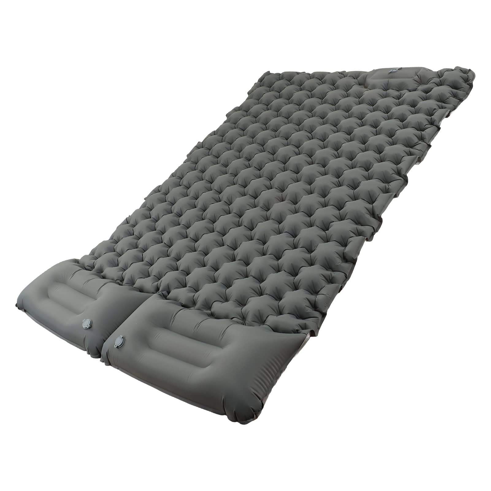 Camping Isomatte wasserdichte Nylon Ergonomische Fußpresse Aufblasmatte
