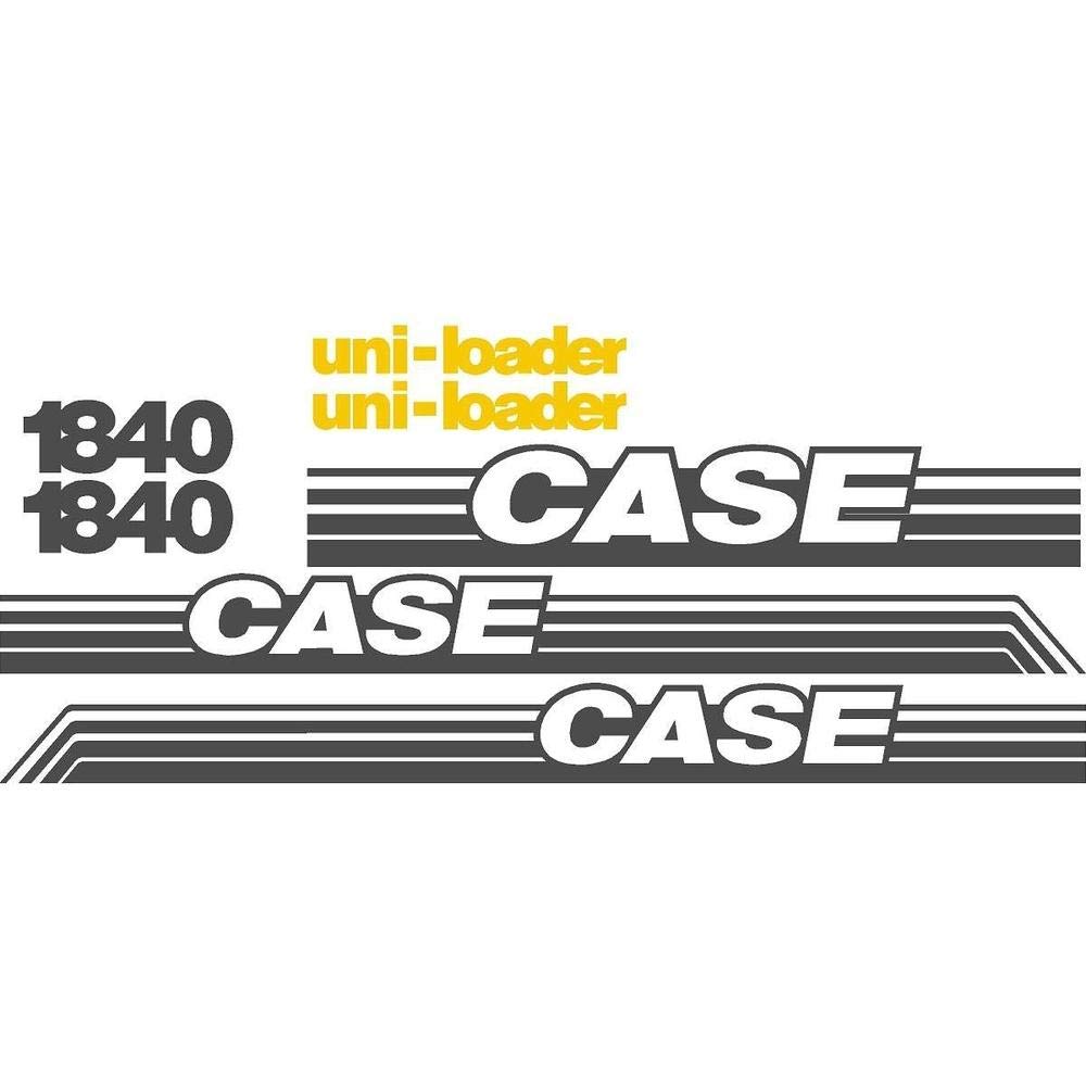 Buy New Whole Decal Set w/UniLoader Decals Fits Case Skidsteer 1840 NS