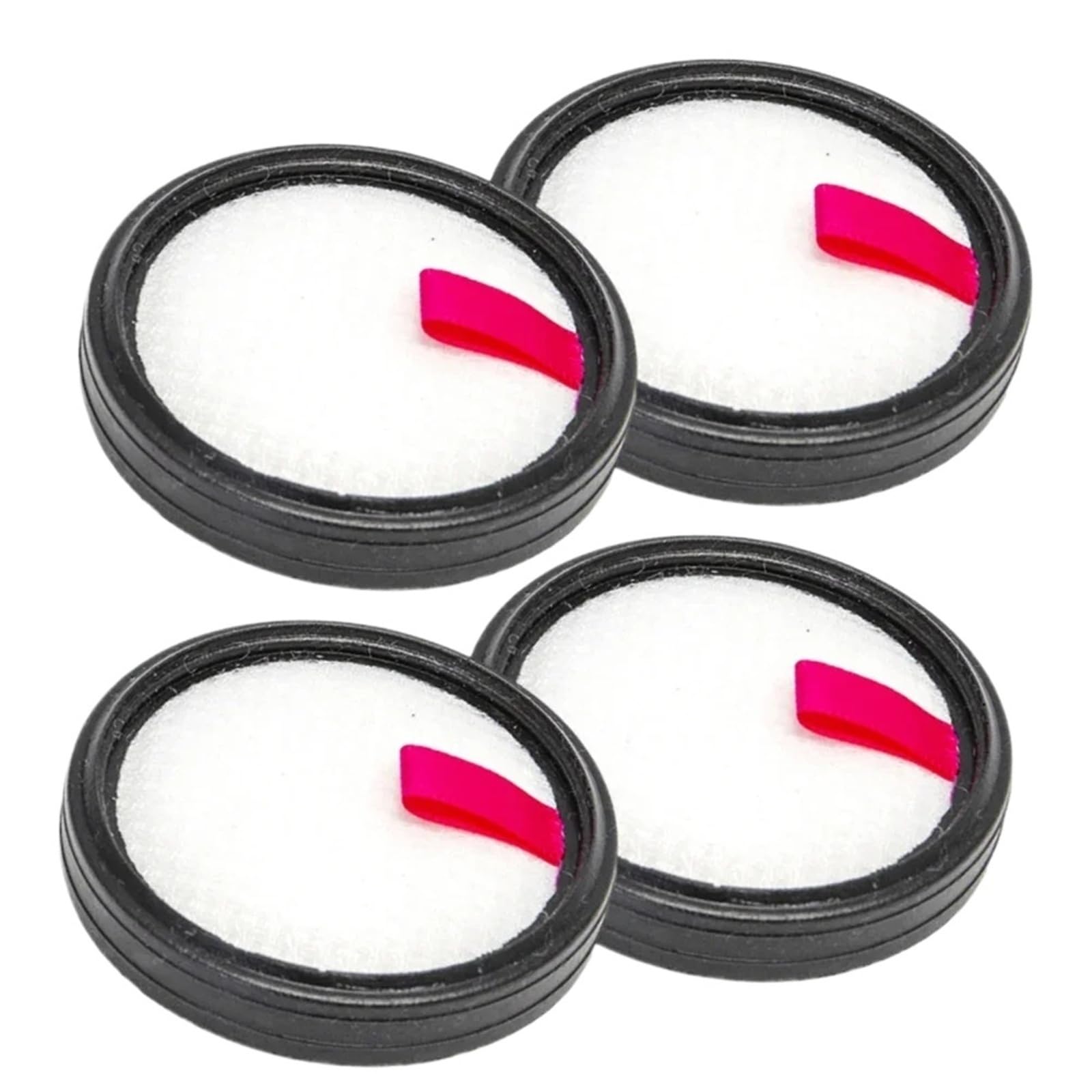 Filtros De Repuesto 2/4 Uds., Compatibles Con DEVOAC N300, for Aspiradora Mano T19B, Filtro for Uso En Seco Y Húmedo(4PCS)