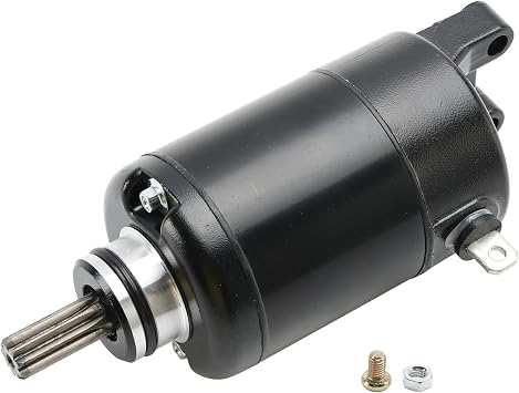 Bruce & Shark 9 Tooth Starter Motor Engine Starting Fit for Hyosung GD250 GD250N GD250R 2015-2022, Replaces OE 31100HC8100
