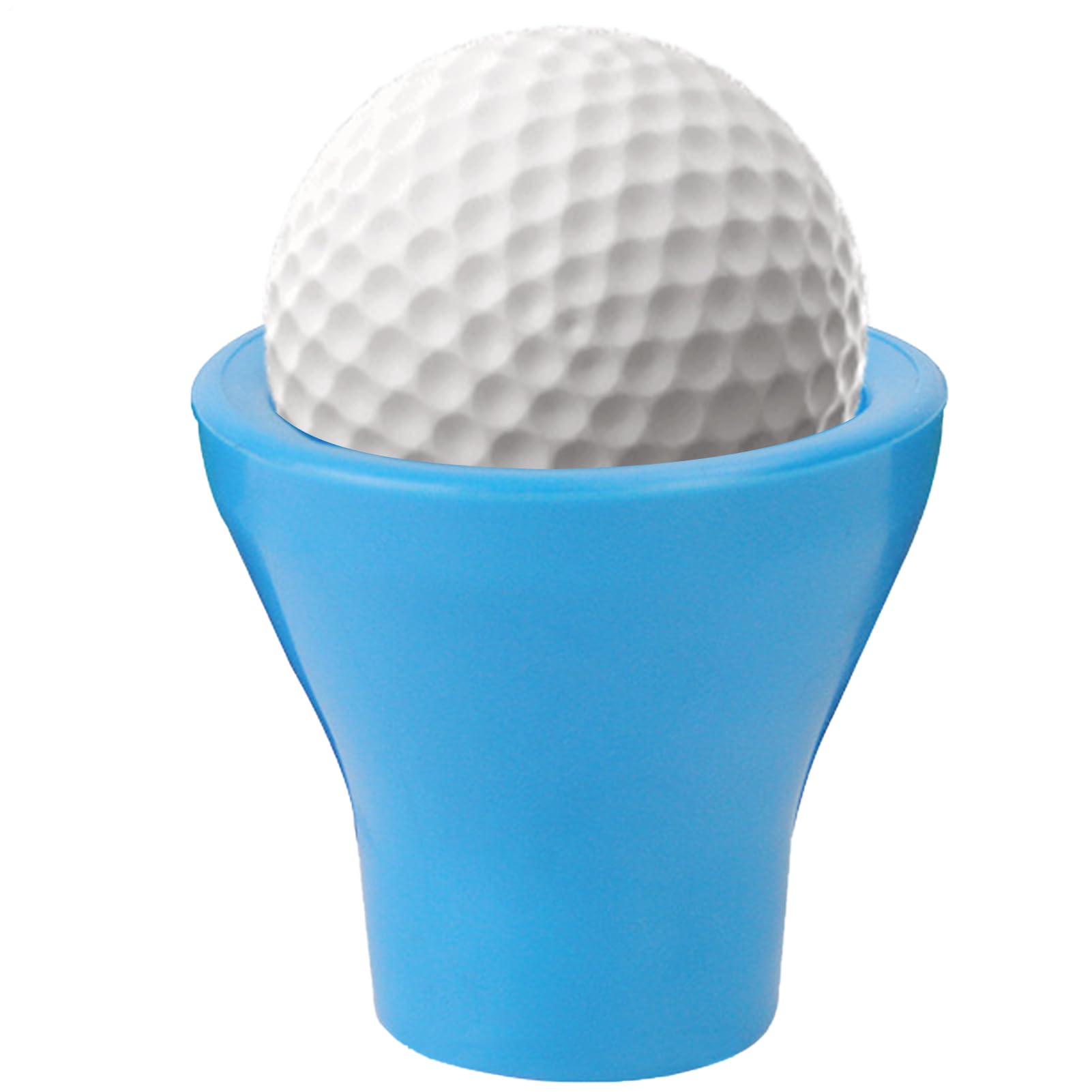 Golf Ball Grabber Tool - Multi-purpose Suction Cup Collector Tool Synthetic Retriever Labor Saving Lightweight Putter Grip Attachment for Elderly