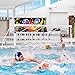 FORZA Championship Floating Water Polo Goal | Regulation Size, Durable Aluminum Frame, Easy Folding Storage (Pair)