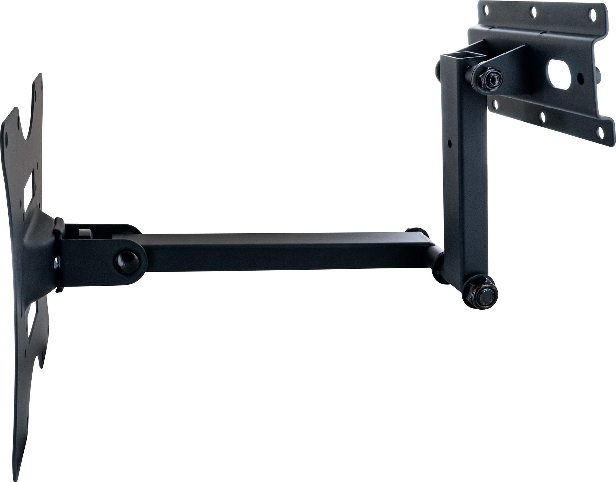 SCHWAIGER LWH050 011 uchwyt ścienny do telewizorów płaskich 58-107 cm (23-42 cali), uchwyt do LED 4K OLED, ramię obrotowe z 3 przegubami, maks. obciążenie 30 kg, czarny