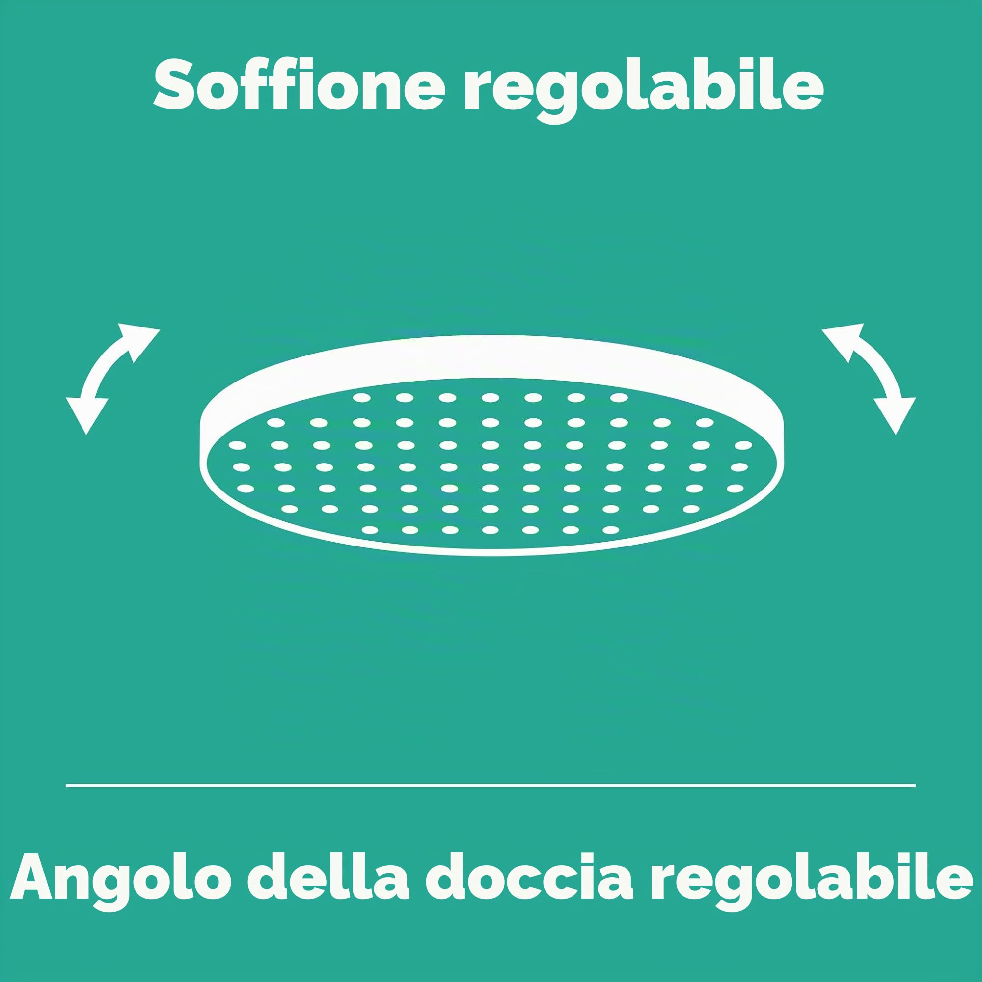 hansgrohe Pulsify S - Soffione doccia, Doccia a pioggia tondo (⌀ 105 mm) con 1 getto per montaggio a parete/soffitto, con funzione anticalcare, nero opaco, 24130670