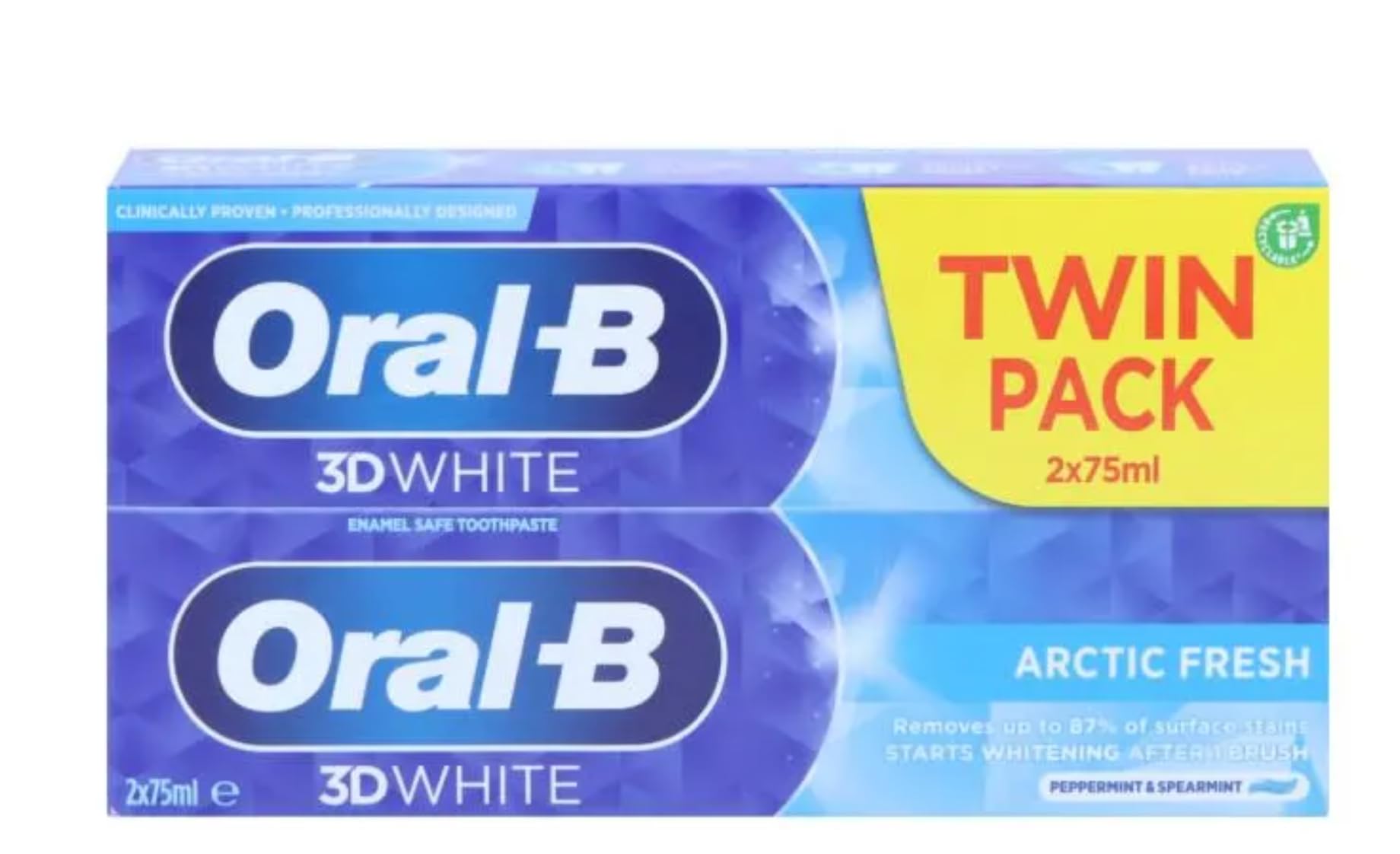 Oral-B Zahnpasta 3D White Arctic Fresh Product Description