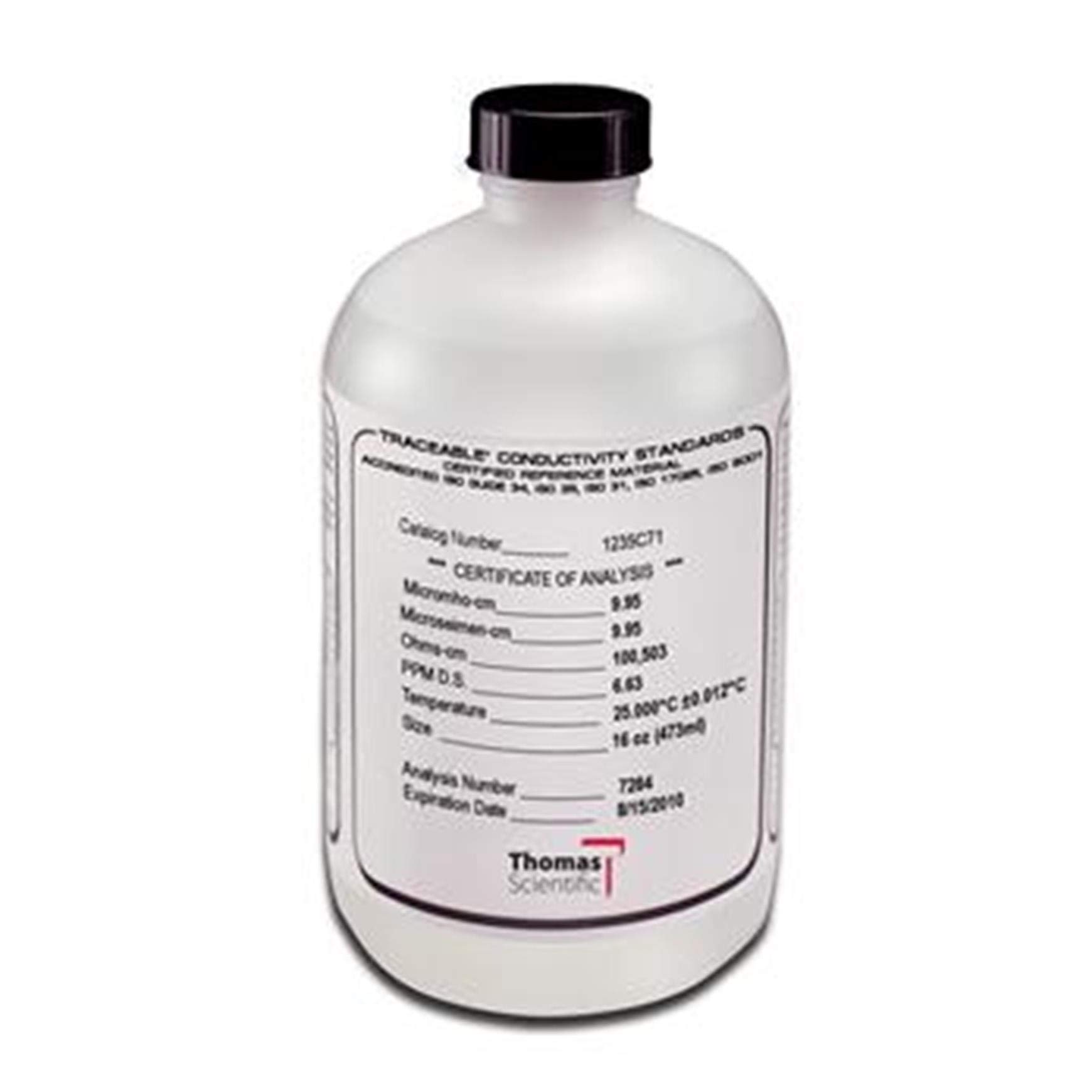 Conductivité 1 micromhos Thomas solution de calibration étalon pour sonde eau pure