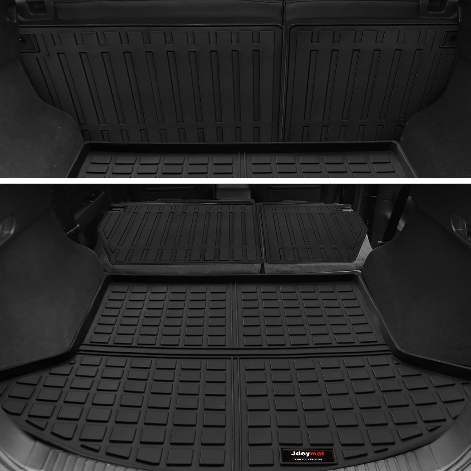 Custom for 2017-2024 2025 Mazda CX-5 Floor Mats Trunk Cargo Liner and Backrest Mat Set All Weather Protectors TPE Rubber 2023 Mazda CX5 Accessories (Floor Mats+Cargo Liner+Backrest Mat)