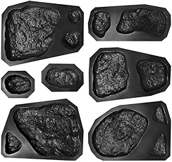 Materiais de Construção, Kit de Molde Pedra Moledo Formas 3d Pedra Moledo Gesso e Cimento Abs 1 Mm