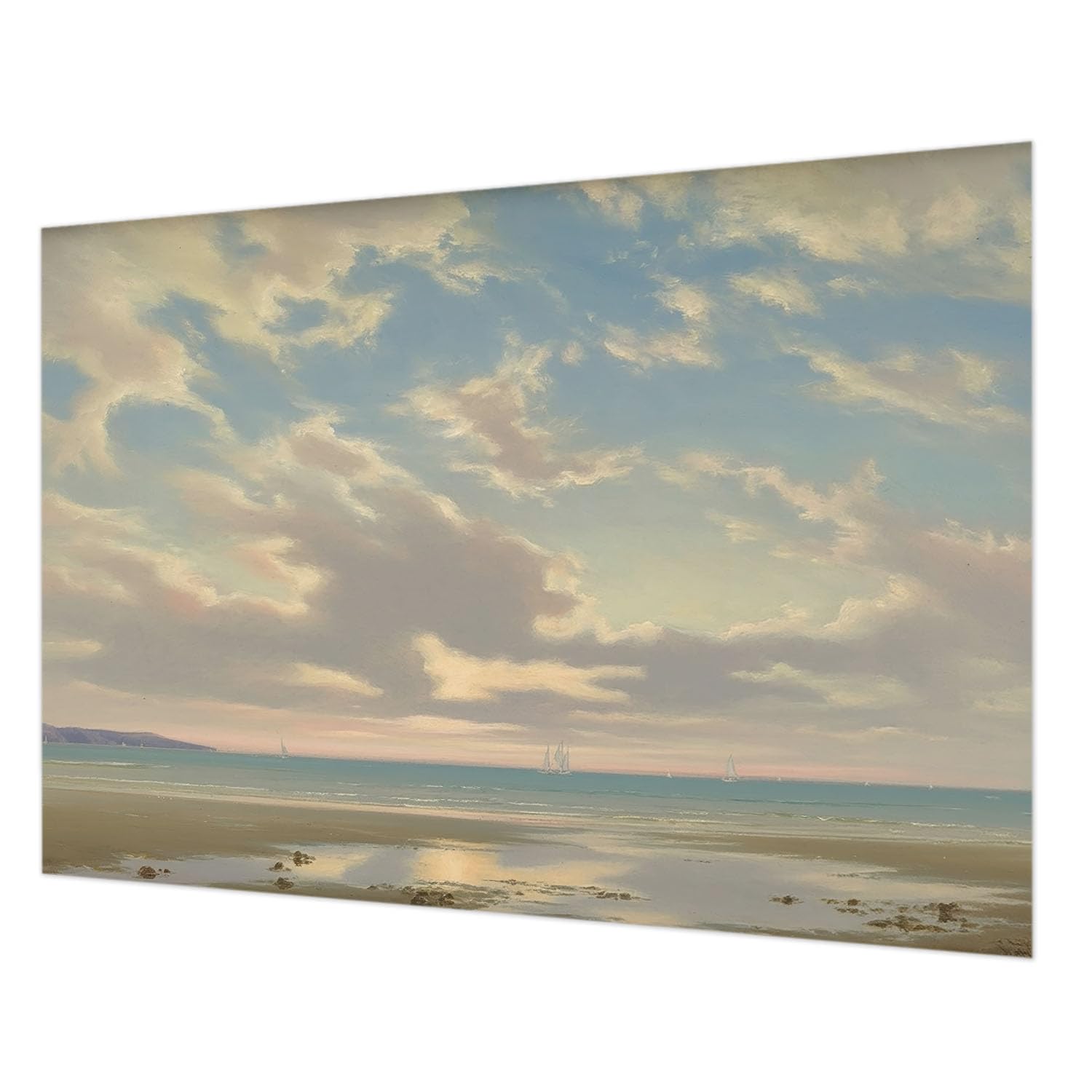 Papier peint lavable et facile à nettoyer 208x146 cm décor Une rive tranquille