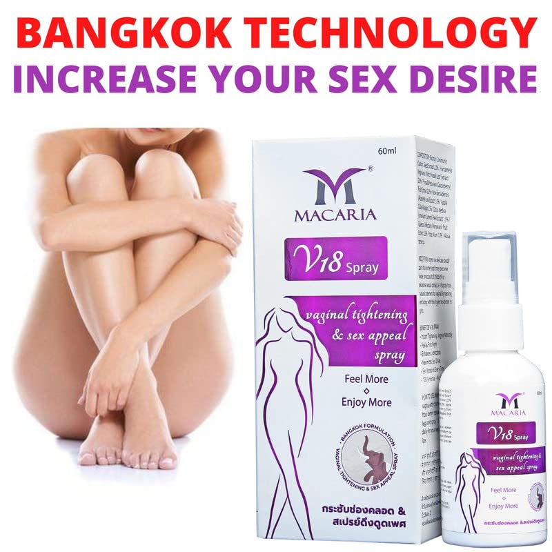 MACARIA Vaginal Pussy Yoni Tightening Shrink Virgin Again Spray for Women Intimate Parts