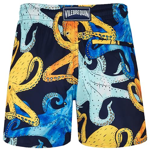 Men's Swim Trunks Ultra-Light and Packable Poulpes Aquarelle2