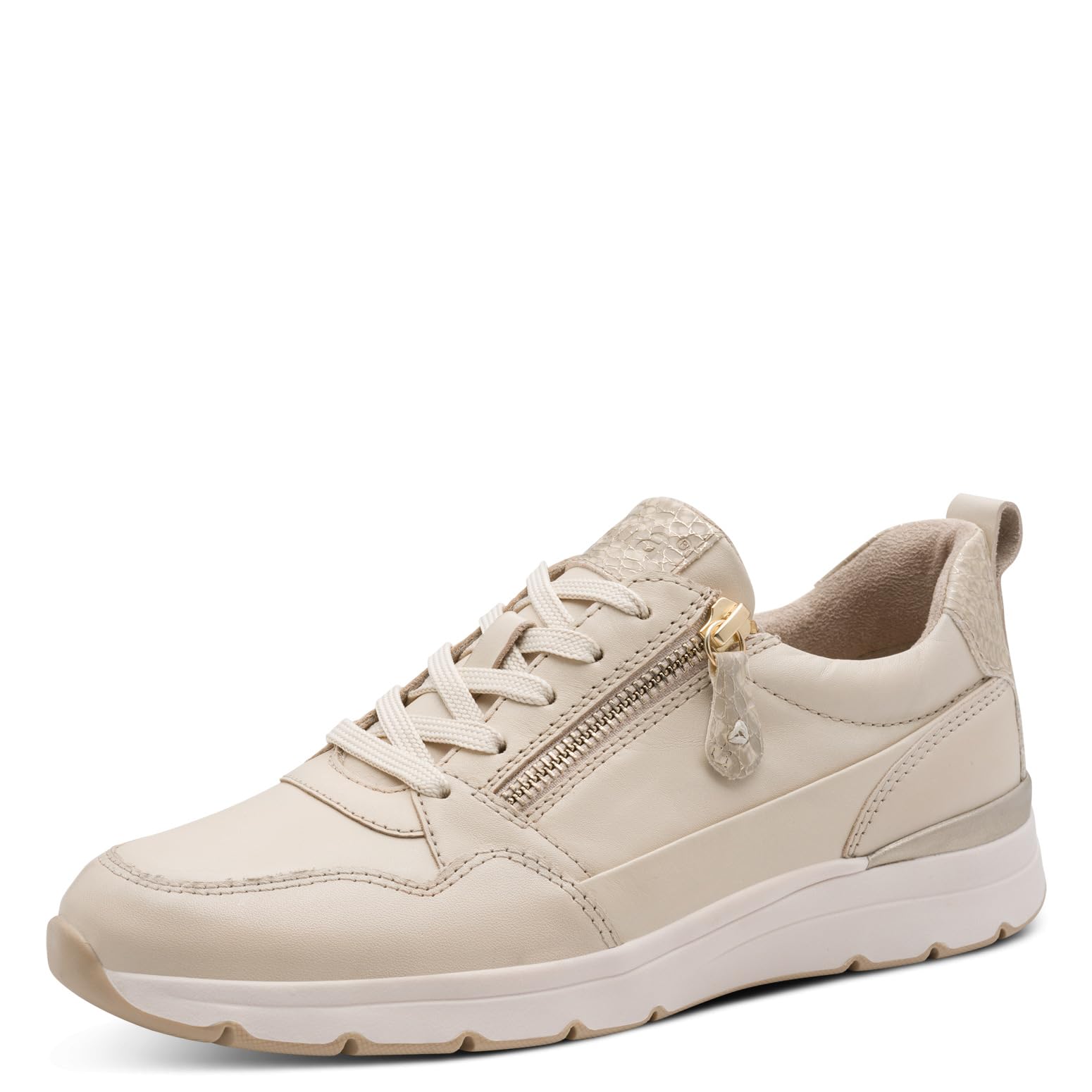 Jana Women's Damen Sneaker Low 8-23702-46, Gold, 7.5 UK