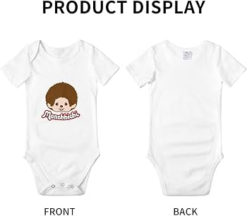 Amazon.co.jp: モンチッチ ベビー服 半袖 ロンパース 新生児服 半袖