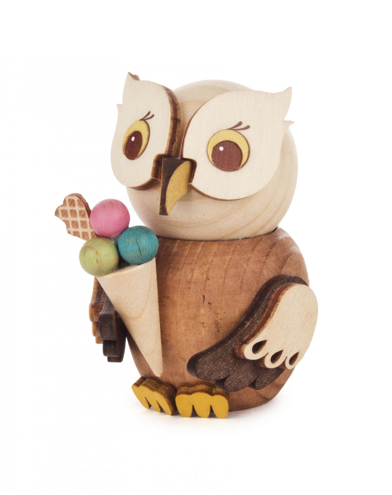 Rudolphs schatkist miniatuur figuren, natuur 4,5 cm NIEUW miniatuur kerstfiguur Kerst Ertsgebergte