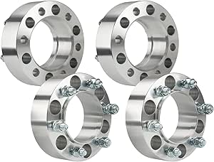 PHILTOP 6x5.5(6x139.7mm) Wheel Spacer, Forged 2" M12x1.5 Hub Bore 106mm, Adapters For Tacoma 01 - View #4