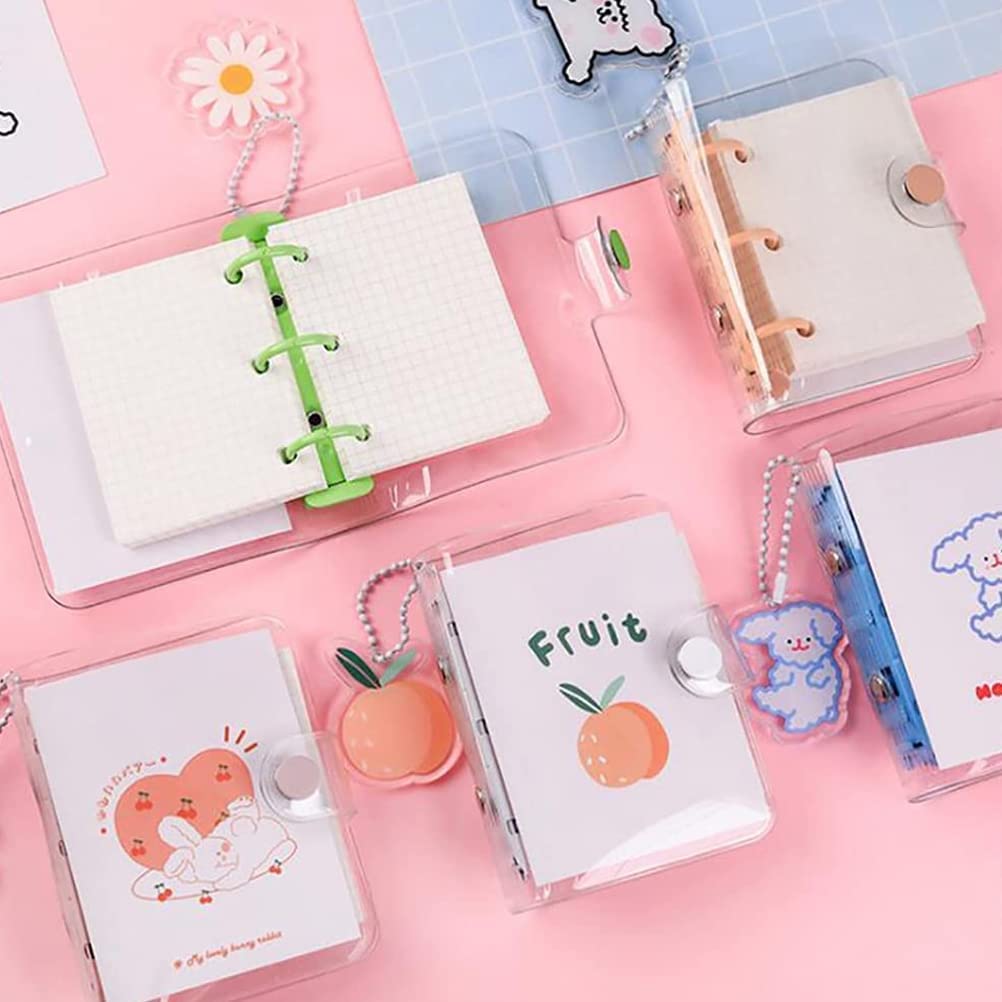 Amazon.co.jp: ポケットサイズ メモ帳 システム手帳 クリアバインダー