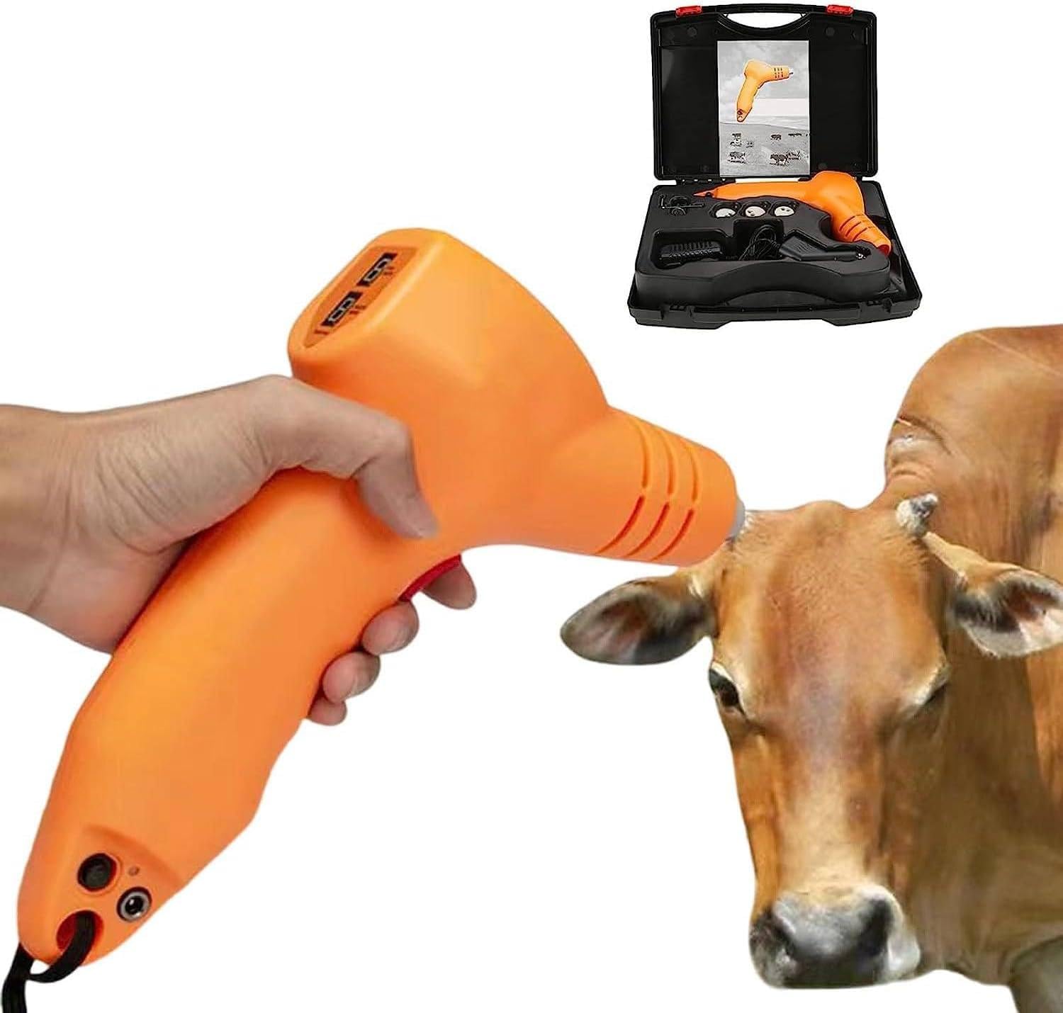 Amazon.co.jp: 電気牛の無痛除角器、子牛用無血無痛角除去装置